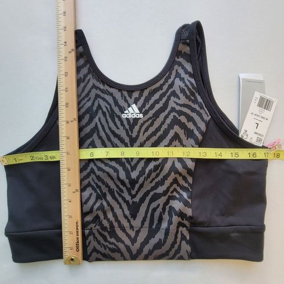 Adidas Zebra Crop Top  - Picture 6 of 6